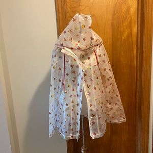 Disney brand Disneyland raincoat.